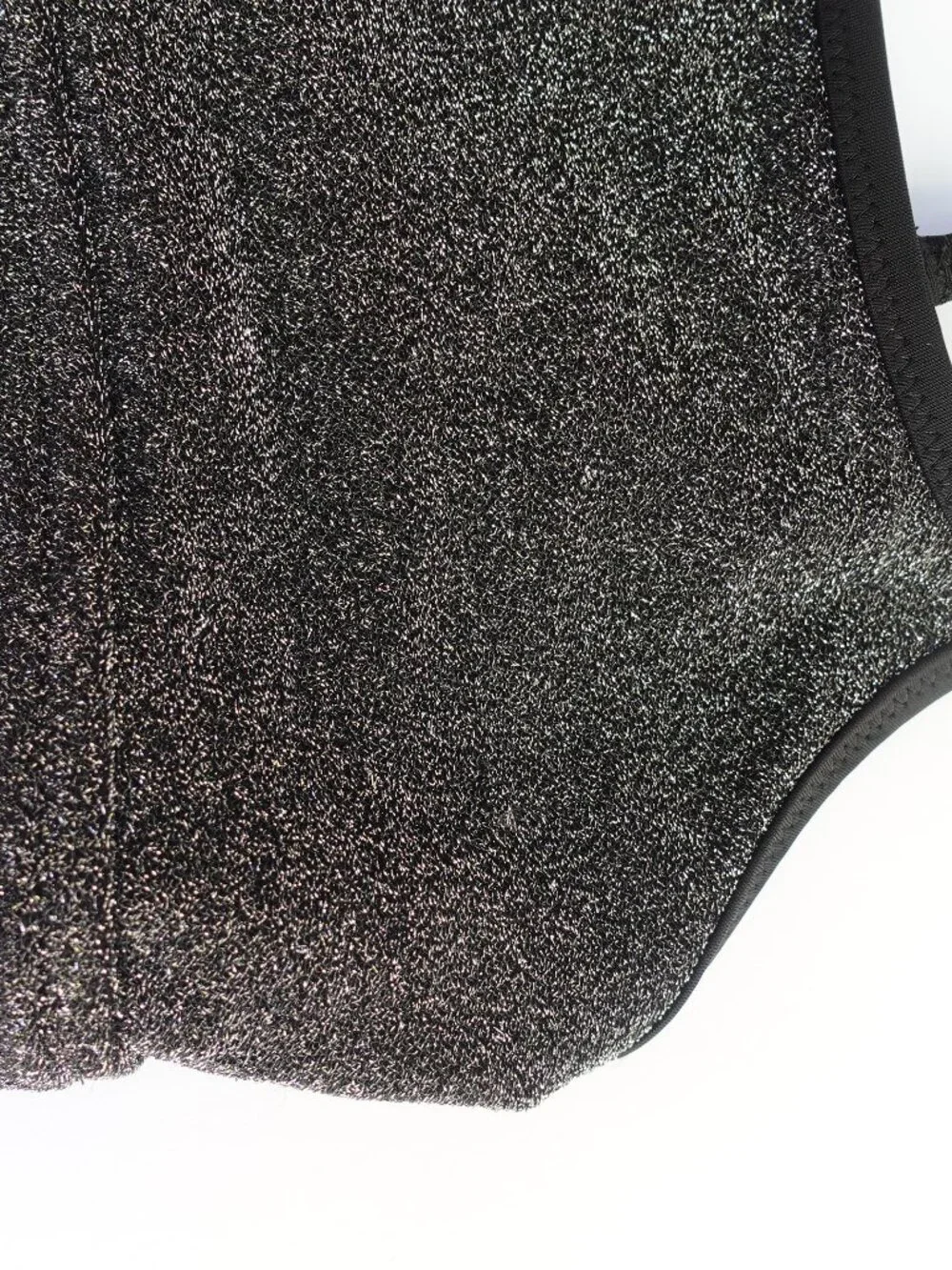 Women's Aerie Sparkle Straight Scoop Bikini Top beach swim summer wear NWT $39